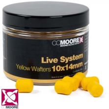 Вафтерсы CC Moore Live System Yellow Dumbell Wafters 10x14mm (65)