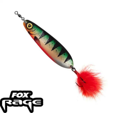 Блесна Rage Spoon UV Perch 14cm 61g 1шт