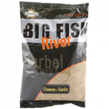 Прикормка Dynamite Big Fish River Groundbait Cheese &amp;Garlicl 5x 1.8g (DY1371)