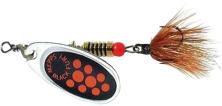 Блесна Mepps Black Fury MCH №3 6.5g Silver Fluorescent Red Dot