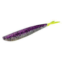 Силикон Lunker City Fin-S Fish 4&quot; #293 Violet Ice/ Chart Tail 8шт. (29340)