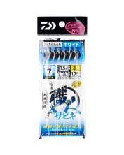 Самодур Daiwa Sabiki Soft Amiebi №7(6кр)white