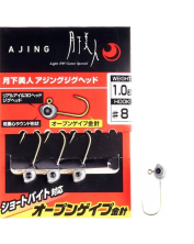 Джиг головка Daiwa Gekkabijin Ajing №8 1.0g(4шт)