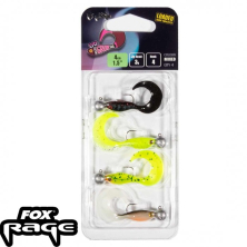 Искуственная приманка Rage Micro Grub Mixed UV Loaded 3g 4cm