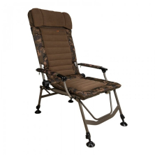 Кресло с подлокотниками Fox Super Deluxe Recliner Highback Chair Camo 60/80см 1шт