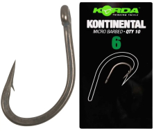 Крючок карповый Korda Kontinental Hook #4 (10 шт/уп)