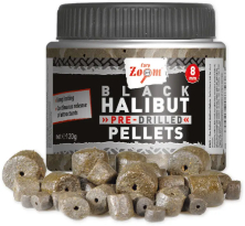 Пеллетс CarpZoom Pre-Drilled Black Halibut Pellets 20mm 120g