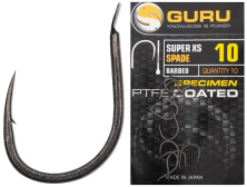 Крючок Guru Super XS Barbed/Spade Hook #10 (10 шт/уп)