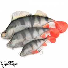 Силиконовая приманка Rage Ultra-Realistic Perch Replicant 10cm 22g Size 8 1шт