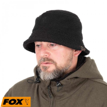 Панама зимняя Fox Sherpa Bucket Hat Black