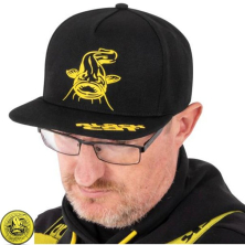 Кепка с плоским козырьком Black Cat Black Flat Peak cap