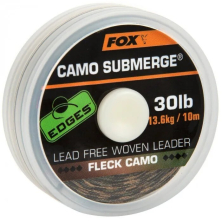 Лидкор без сердечника Fox Edges Submerge Camo Leader Camo 30lb 10m