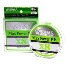 Шнур Varivas Max Power PE X8 Lime Green 200M #0.6 (VA 13511)