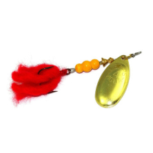 Блесна вращающаяся Mepps Aglia №4 gold  pompon 9g (2293940)
