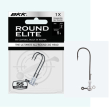 Джигголовка BKK Round Elite-Stinger Eye Bait Keeper 5g #12/0 2pcs (A-EA-3413)