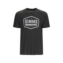 Футболка Simms Fly Patch T-Shirt Charcoal Heather L (14095-086-40)