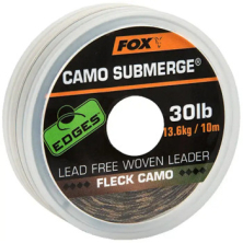 Лидкор без сердечника Fox Edges Submerge Camo Leader 10m Fleck Camo 30lb (CAC703)