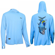 Худи BKK Performance Shirt GT Logo Light Blue S (F-SB-1076)