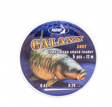 Моно шок-лидер Katran GALAXY 0,26-0,47mm, 5x12m