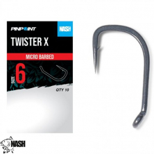 Крючки Nash Twister X Hooks Size 6 10шт