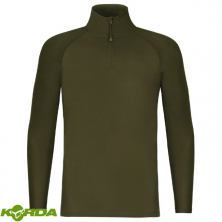 Футболка с длинными рукавами Korda Kool UPF Zip Jersey Dark Olive S 1шт