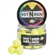 Поп-ап Dynamite Baits Hit n Run Pop-Ups Yellow 15mm Жовтий 15мм 1 банк 