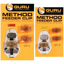 Кліпса для фіксації повідця на годівниці Guru Method Clip Large 3шт 