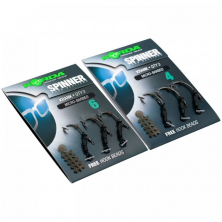 Готовый поводок Korda Spinner Hook Sections Krank Size 6 3шт