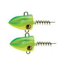 Груз штопор Daiwa Prorex Screw-In Pelagic Head 40g 2pcs #Lime Chartreus (209436)
