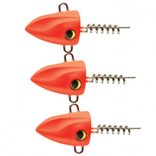 Груз штопор Daiwa Prorex Screw-In Pelagic Head 30g 3pcs #Matt Orange (209445)