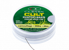 Поводковый материал Climax CULT Hunters Braid camou 20 m 0.25 mm 12 kg