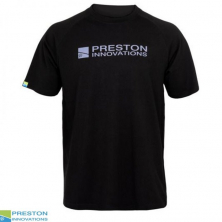 Футболка Preston Lightweight Black Raglan T-Shirt 1шт