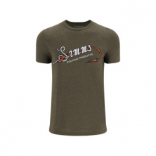 Футболка Simms Hook   Loop T-Shirt Military Heather M (14102-914-30)