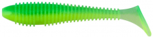 Силикон Keitech Fat Swing Impact 3.8&quot; EA#11 Lime Chartreuse Glow