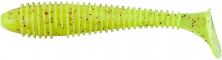 Силикон Keitech Fat Swing Impact 3.3&quot; PAL#01 Chartreuse Red Flake
