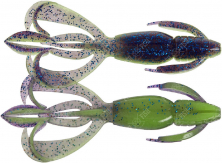Силикон Keitech Crazy Flapper 3,6", PAL06 Violet Lime Berry