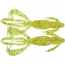 Силикон Keitech Crazy Flapper 4,4", PAL01 Chartreuse Red Flake