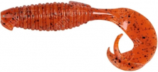 Силикон Keitech Flapper Grub 4&quot;, EA#13 Spicy Mustard/Blue