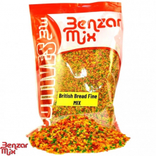 Прикормка Benzar Mix British Bread Fine Mix 600gr