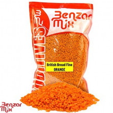 Прикормка Benzar Mix British Bread Fine Orange 600gr