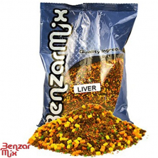 Прикормка Benzar Mix Crushed PVA Bag Mix Liver 800g