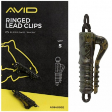 Безопасная клипса Avid Carp Ringed Lead Clip 5шт