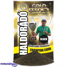Прикормка Haldorado Gold Feeder Champion Corn Black 1kg