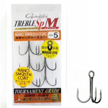 Тройник Gamakatsu Treble SP-M (NSC) #5 6pcs (2314784)