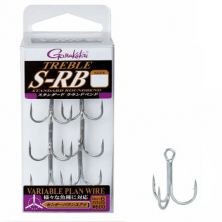 Тройник Gamakatsu Treble S-RB Silver #8 6pcs (2314803)