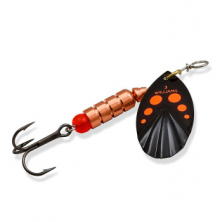 Блесна Williams Vortex Garni UV 9.45gr #Black Orange Dots On Silver (V4D-BKORD)