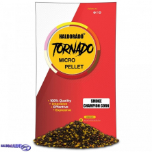 Микропеллетс Haldorado Tornado Smoke Micro Pellet Champion Corn 2-3mm 400g