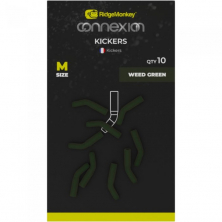 Лентяйка Ridge Monkey Connexion Kickers Weed Green S 10шт