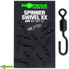 Вертлюг быстросьемный для крючка Korda Spinner Ring Swivel XX Size 11