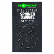 Вертлюг быстросьемный Korda PTFE Spinner Swivel 10шт